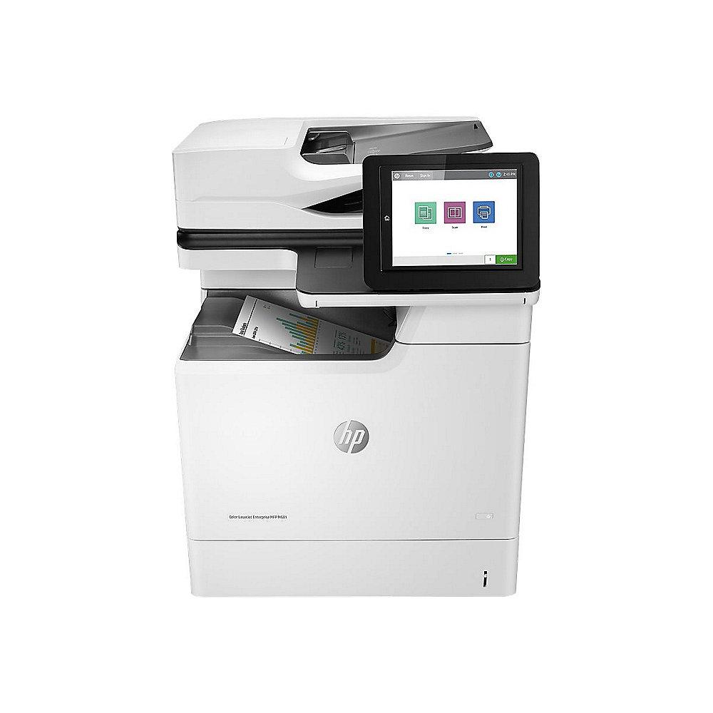 HP Color LaserJet Enterprise M681dh MFP Farblaserdrucker Scanner Kopierer LAN