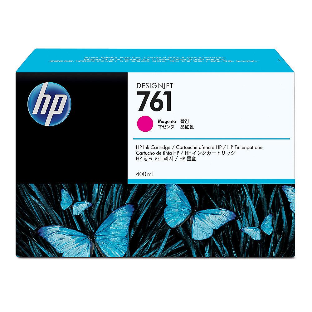 HP CR271A 3x Original Druckerpatrone 761 magenta