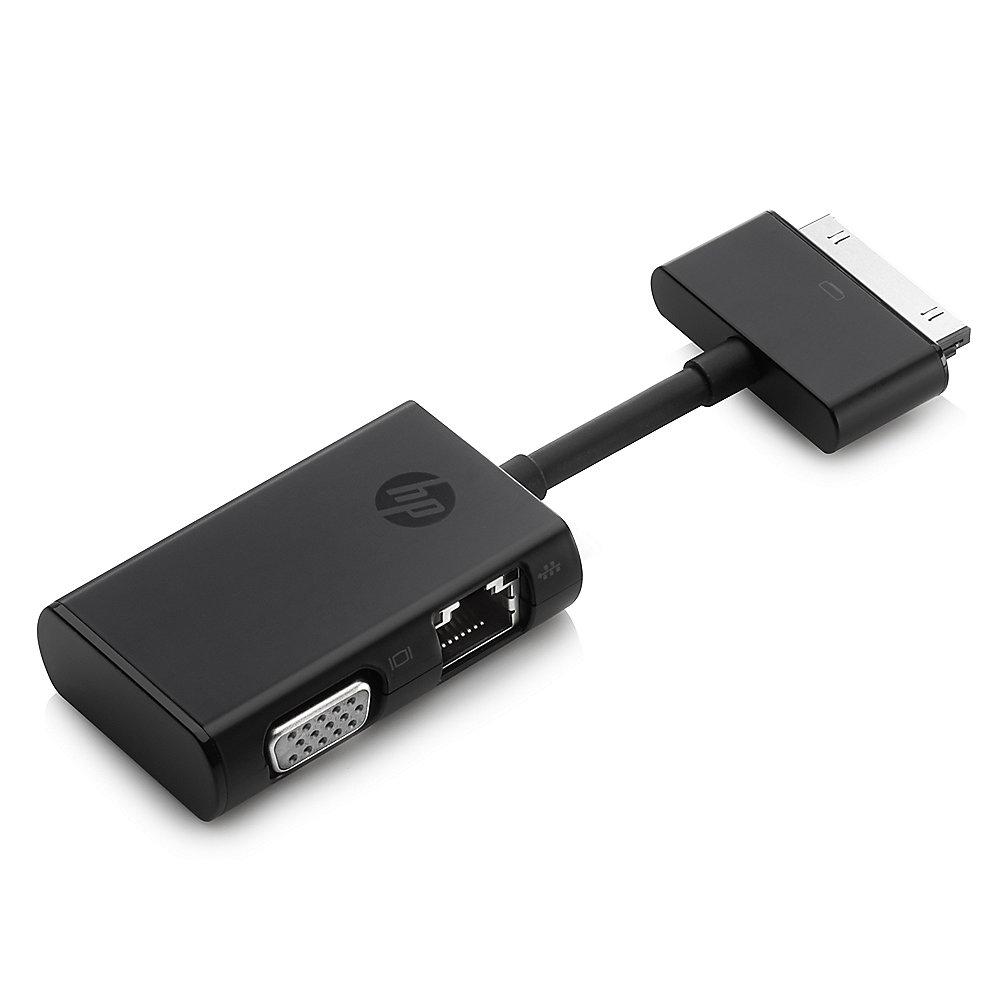 HP Dockinganschluss für Ethernet- und VGA-Adapter G7U78AA, HP, Dockinganschluss, Ethernet-, VGA-Adapter, G7U78AA