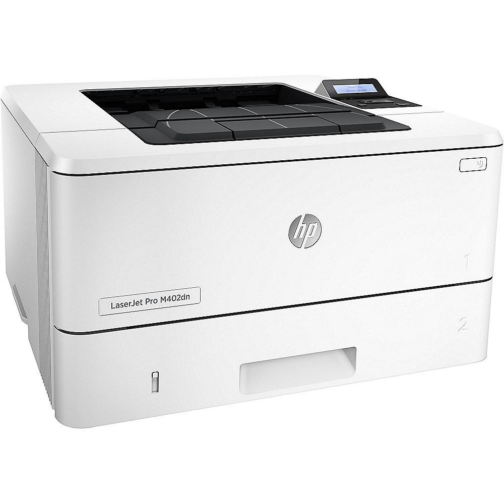 HP LaserJet Pro 400 M402dne S/W-Laserdrucker LAN