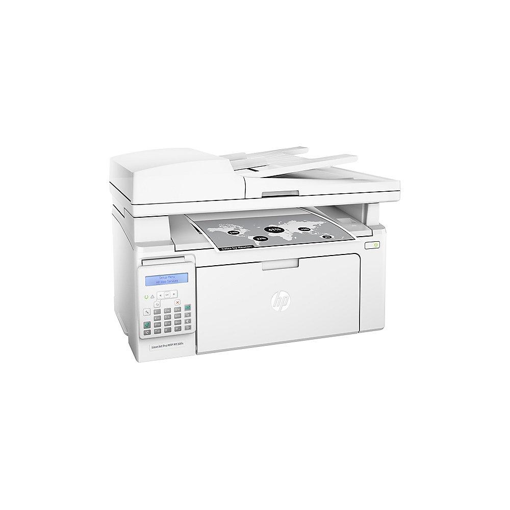 HP LaserJet Pro MFP M130fn S/W-Laserdrucker Scanner Kopierer Fax USB LAN