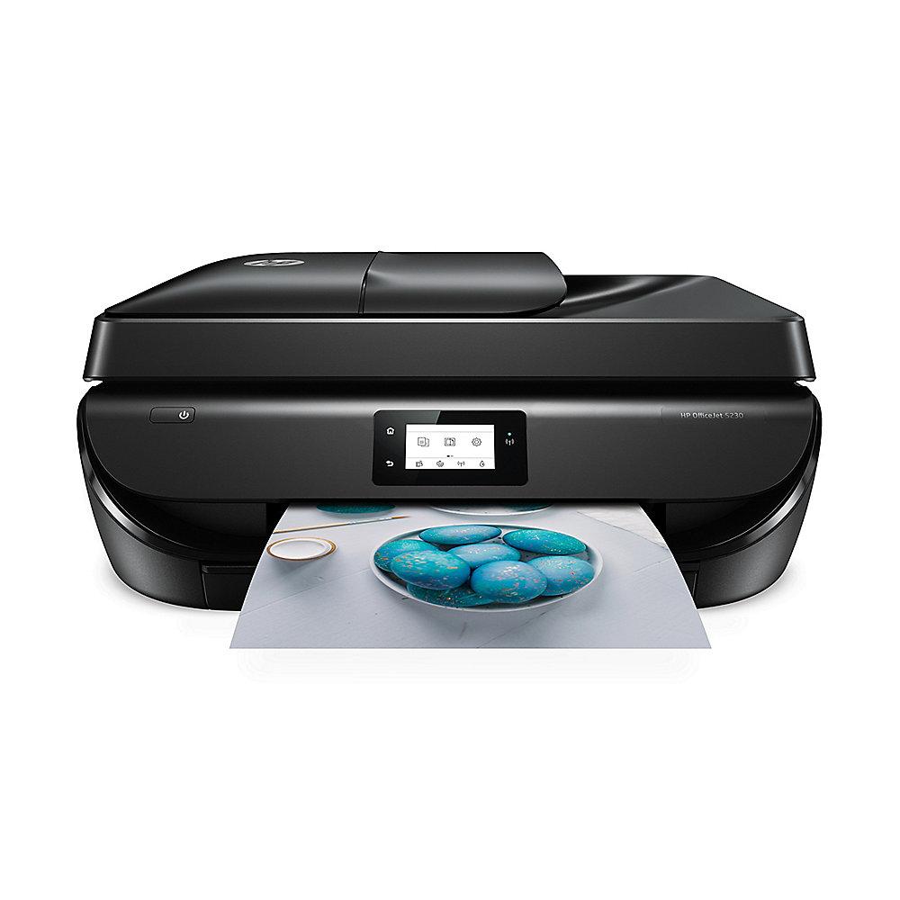 HP OfficeJet 5230 Multifunktionsdrucker Scanner Kopierer Fax WLAN