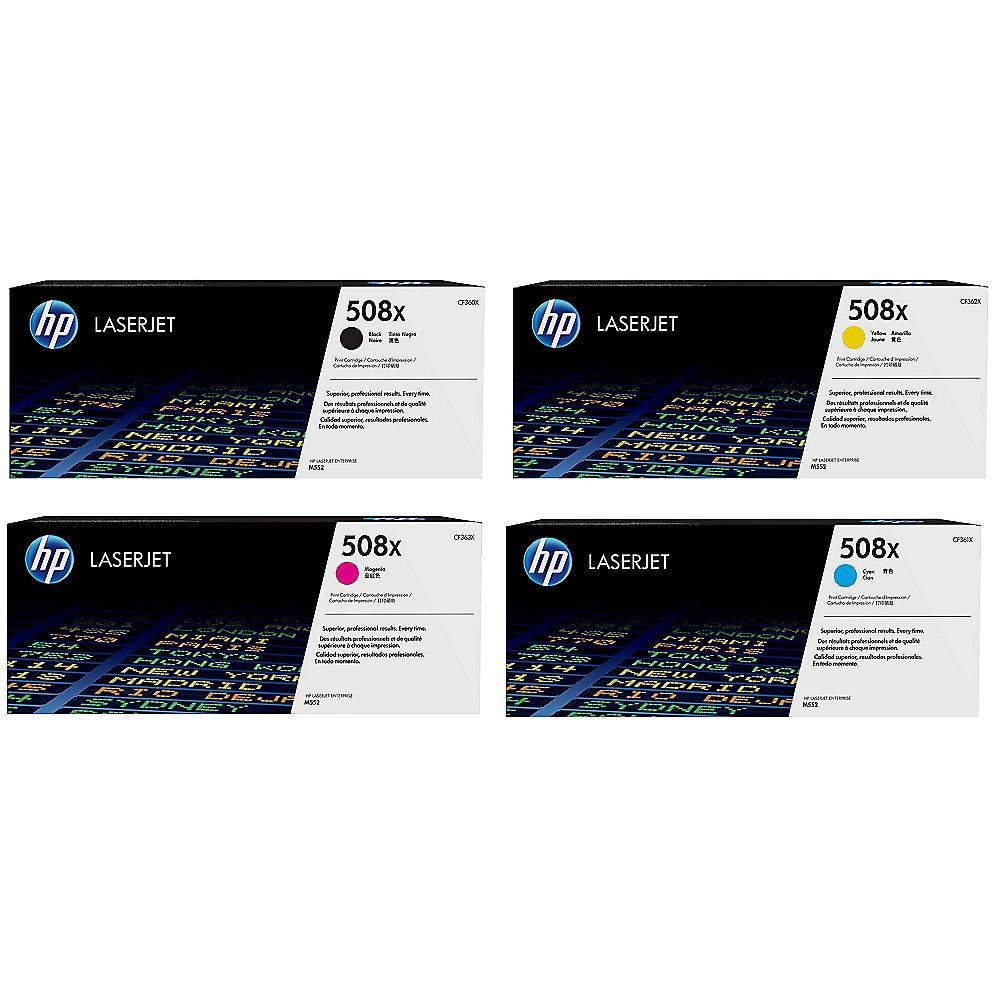 HP Original Toner Multipack 508X (BK, C, M, Y)