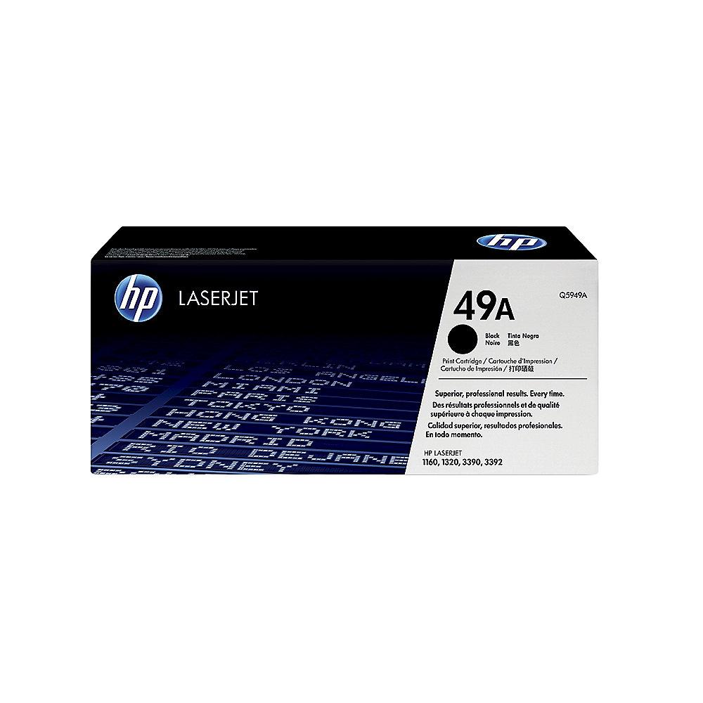 HP Q5949A Original Tonerkassette 49A Schwarz für ca. 2.500 Seiten