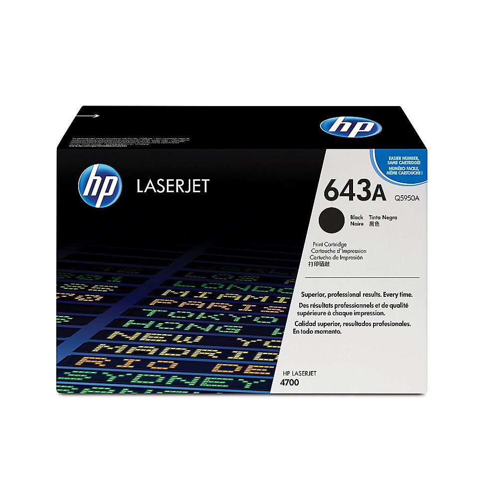 HP Q5950A Original Tonerkassette 643A schwarz