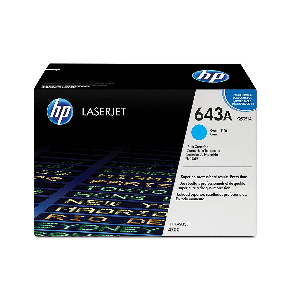 HP Q5951A Original Tonerkassette 643A cyan