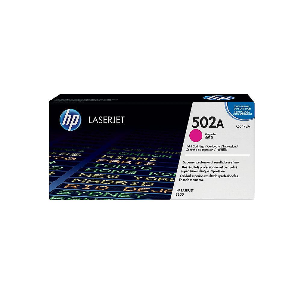 HP Q6473A Original Tonerkassette 502A magenta