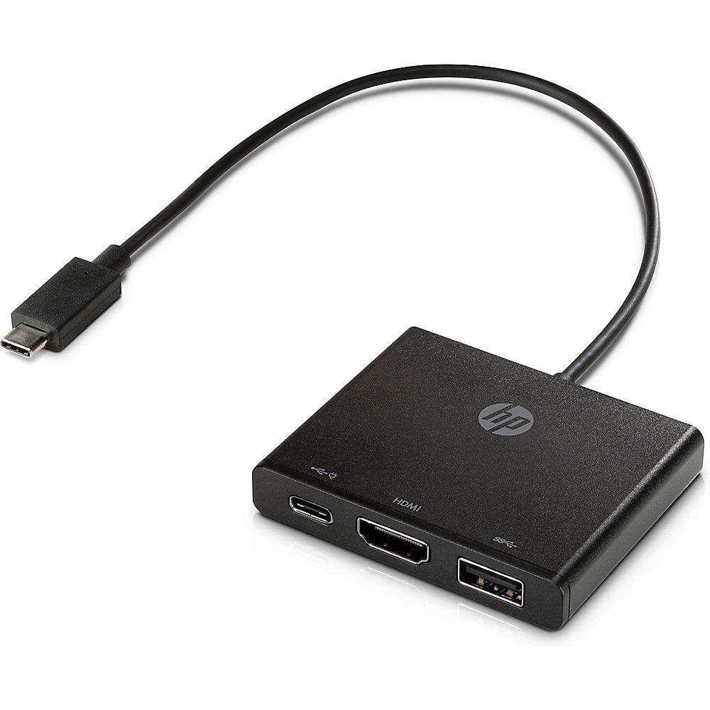 HP USB-C zu HDMI/USB 3.0/USB-C Hub 1BG94AA