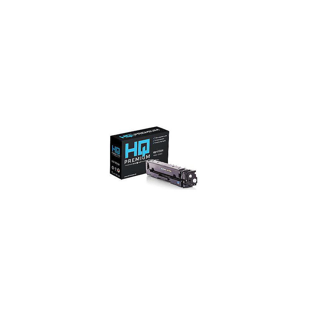 HQ-Premium Toner ersetzt HP 203X / CF542X Gelb für ca. 2.500 Seiten