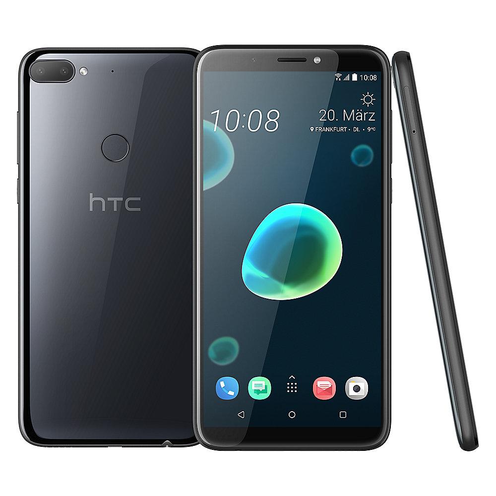 HTC Desire 12  black Dual-SIM Android 8.0 Smartphone