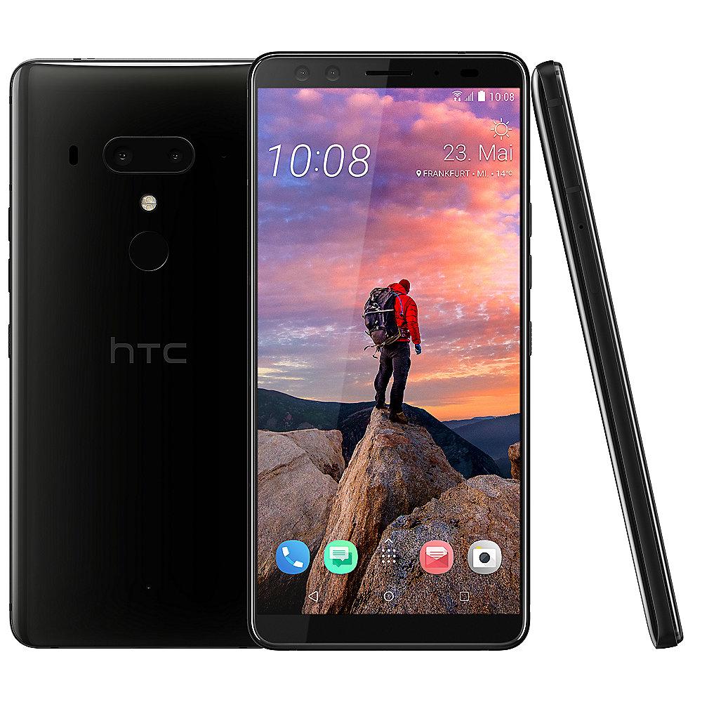 HTC U12  Dual-SIM ceramic black Dual-SIM Android 8 Smartphone, HTC, U12, Dual-SIM, ceramic, black, Dual-SIM, Android, 8, Smartphone