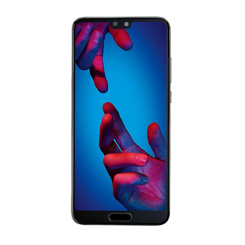 HUAWEI P20 black Dual-SIM Android 8.0 Smartphone mit Leica Dual-Kamera, HUAWEI, P20, black, Dual-SIM, Android, 8.0, Smartphone, Leica, Dual-Kamera