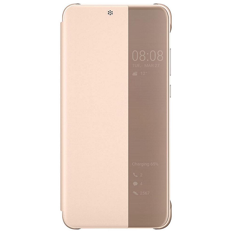 Huawei P20 Smart View Flip Cover pink