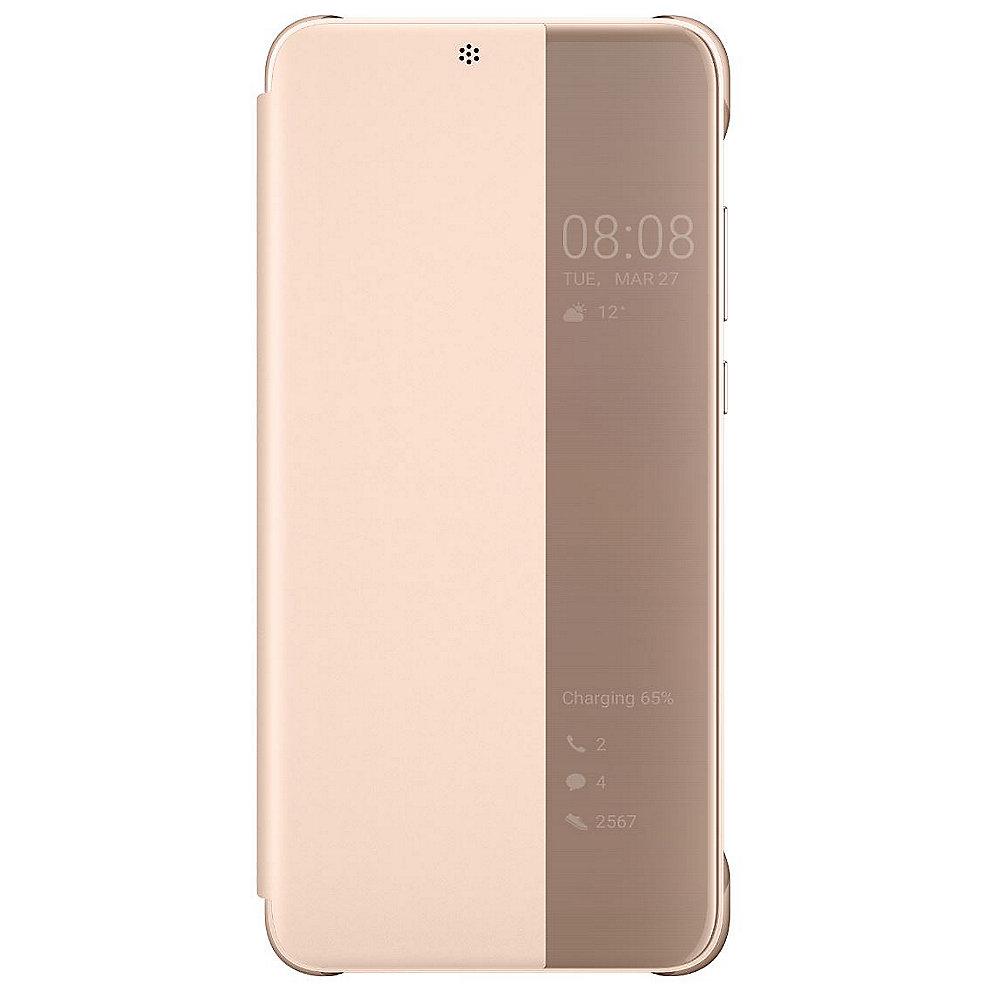Huawei P20 Smart View Flip Cover pink