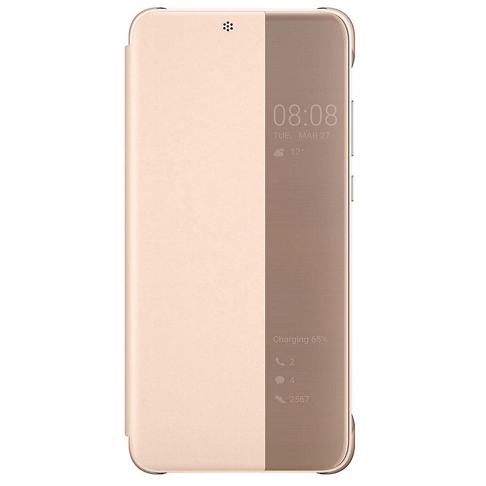 Huawei P20 Smart View Flip Cover pink, Huawei, P20, Smart, View, Flip, Cover, pink