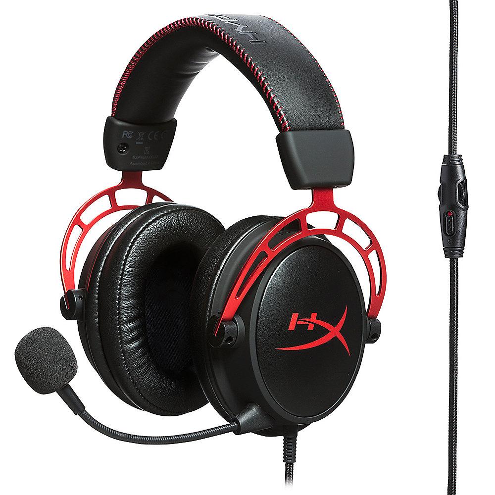 HyperX Cloud Alpha Headset Schwarz