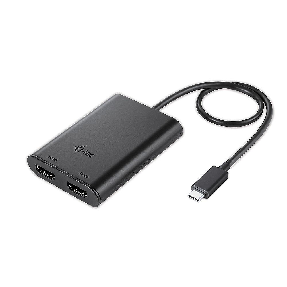 i-tec C31DUAL4KHDMI USB-C zu Dual HDMI Port Videoadapter 4K Ultra HD, i-tec, C31DUAL4KHDMI, USB-C, Dual, HDMI, Port, Videoadapter, 4K, Ultra, HD