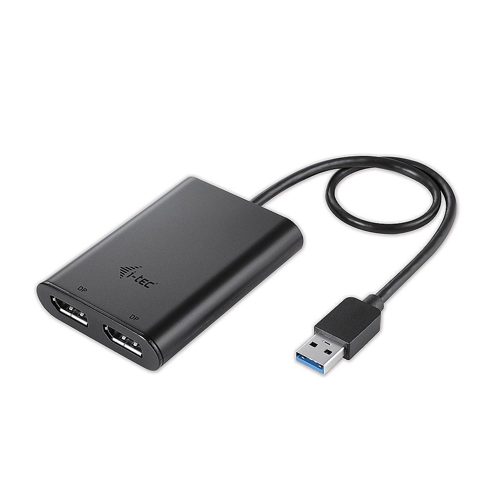 i-tec U3DUAL4KDP USB-C zu Dual DisplayPort Videoadapter 1x5K Ultra HD