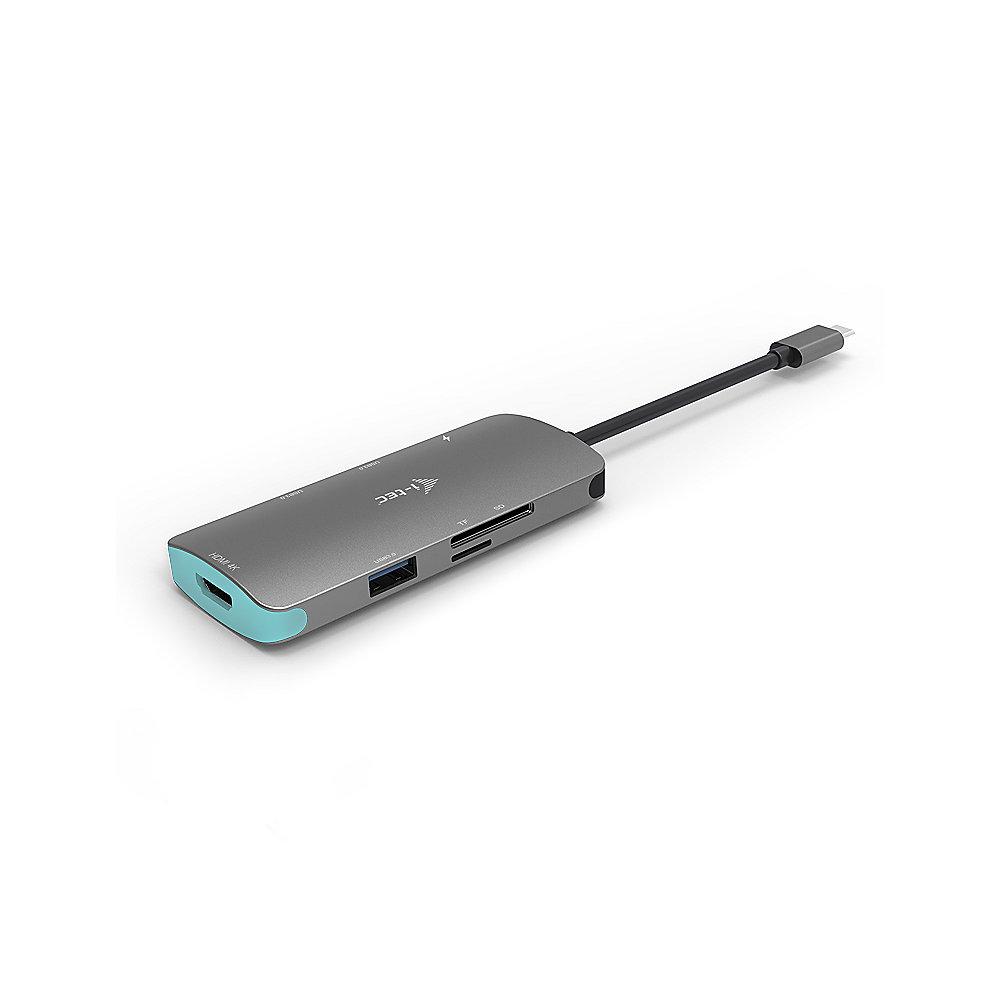 i-tec USB-C Metal Nano Dock 4K HDMI LAN und PD 60W C31NANODOCKPD