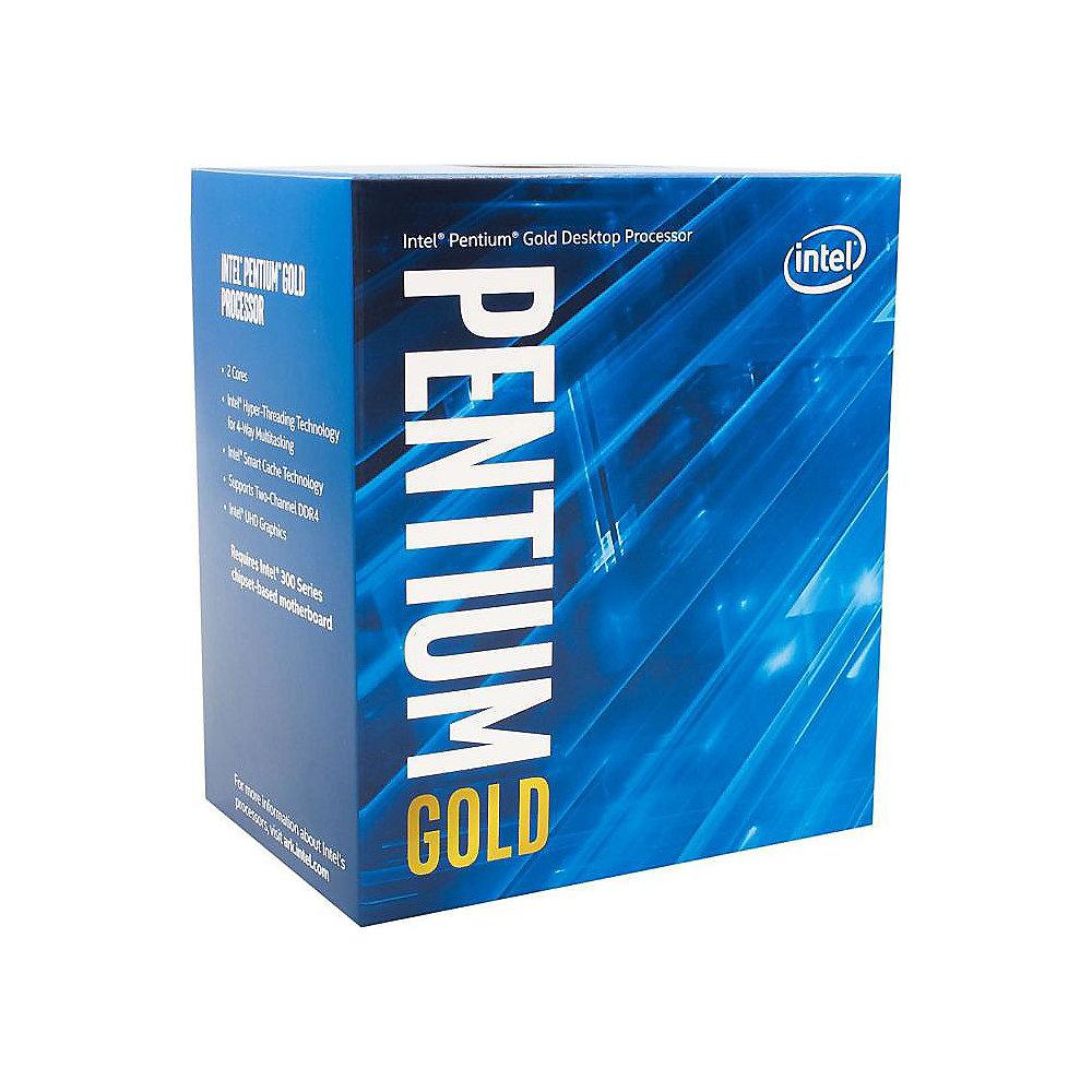 Intel Pentium Gold G5600 (2x3.9 GHz) 4MB-L3 Cache Sockel 1151 CPU, Intel, Pentium, Gold, G5600, 2x3.9, GHz, 4MB-L3, Cache, Sockel, 1151, CPU