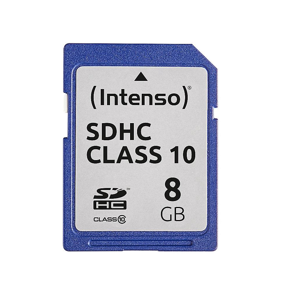 Intenso 8 GB SDHC Speicherkarte (40 MB/s, Class 10)