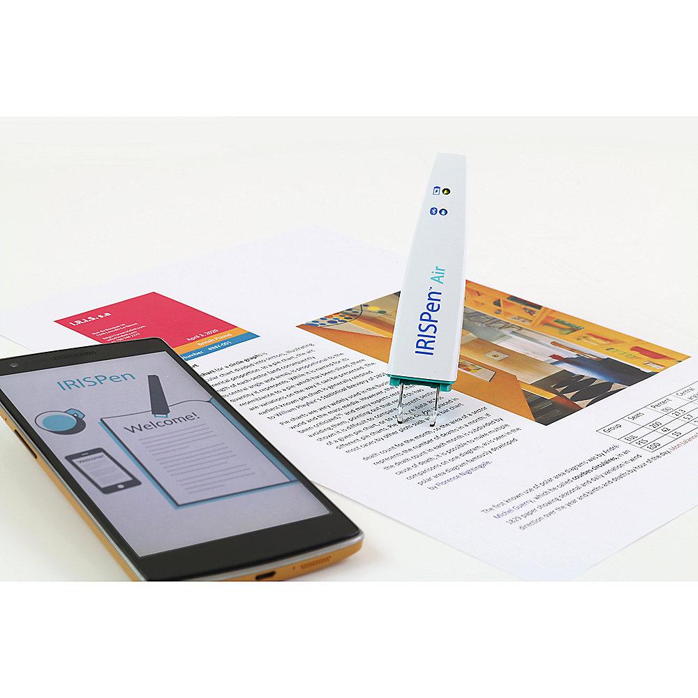IRIS IRISPen Air 7 Stiftscanner mit Texterkennung Bluetooth Android iOS