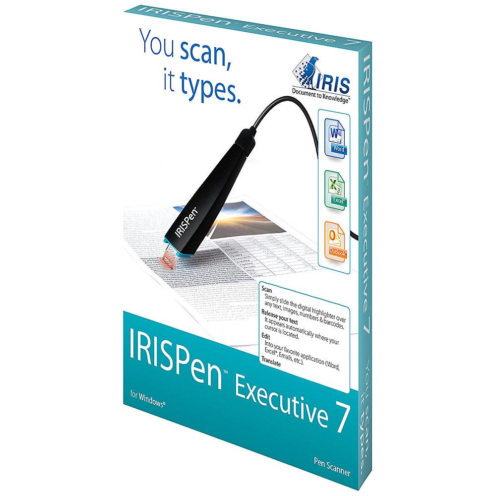 IRIS IRISPen Executive 7 Win USB Stiftscanner mit Texterkennung