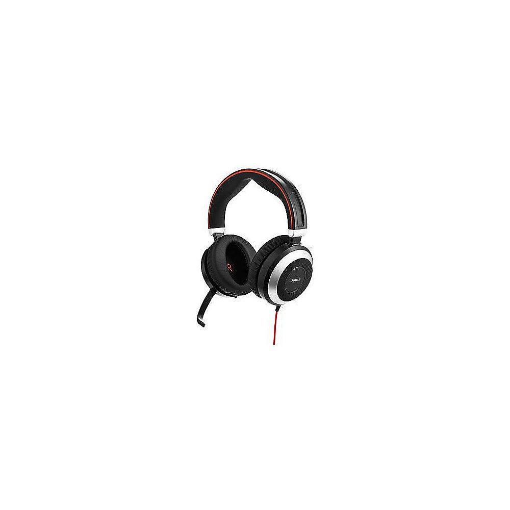 Jabra Evolve 80 UC Stereo Headset 7899-829-209, Jabra, Evolve, 80, UC, Stereo, Headset, 7899-829-209