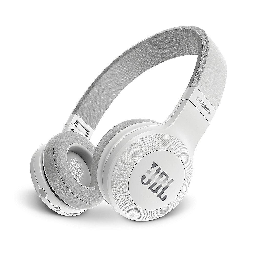 JBL E45BT Weiß - On Ear - Bluetooth Kopfhörer mit Mikrofon