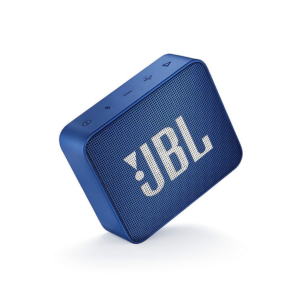 JBL GO2 Blau Ultraportabler Bluetooth Lautsprecher wasserdicht