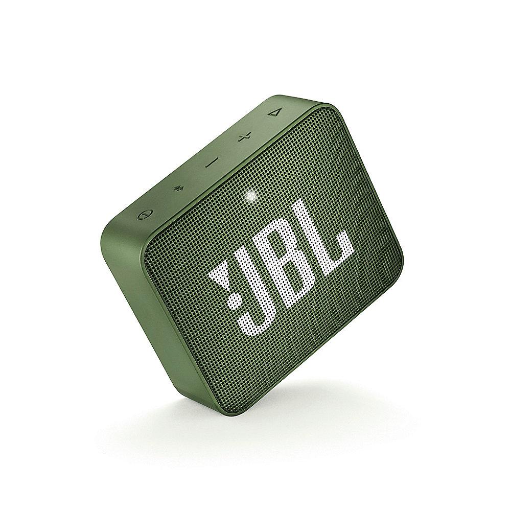 JBL GO2 Grün Ultraportabler Bluetooth Lautsprecher wasserdicht