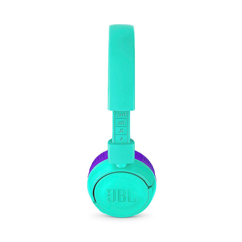 JBL JR300BT - On Ear-Bluetooth Kopfhörer für Kinder teal, JBL, JR300BT, On, Ear-Bluetooth, Kopfhörer, Kinder, teal