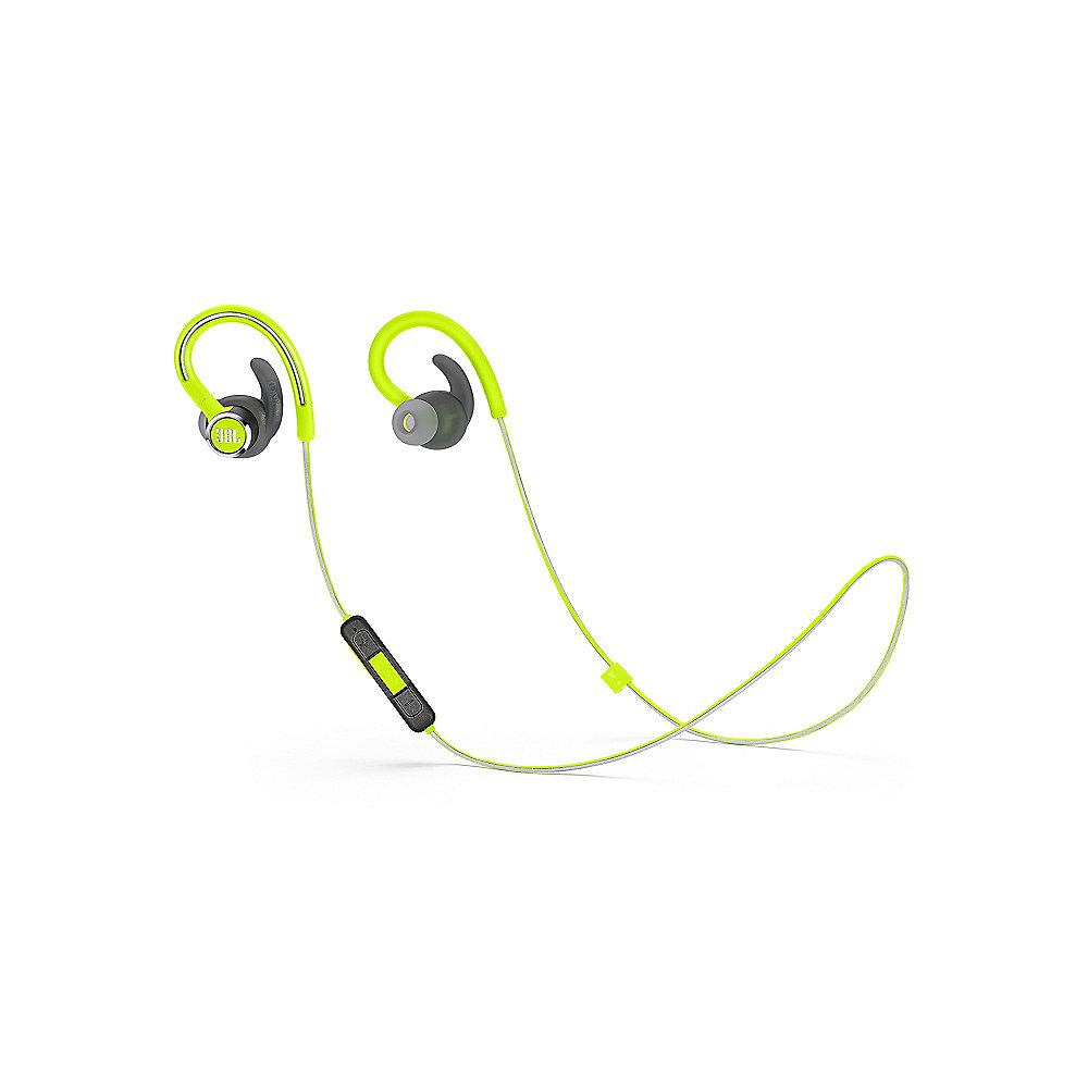 JBL Reflect Contour 2 grün - In-Ear-Bluethoot-Sport-Kopfhörer m. Mikro