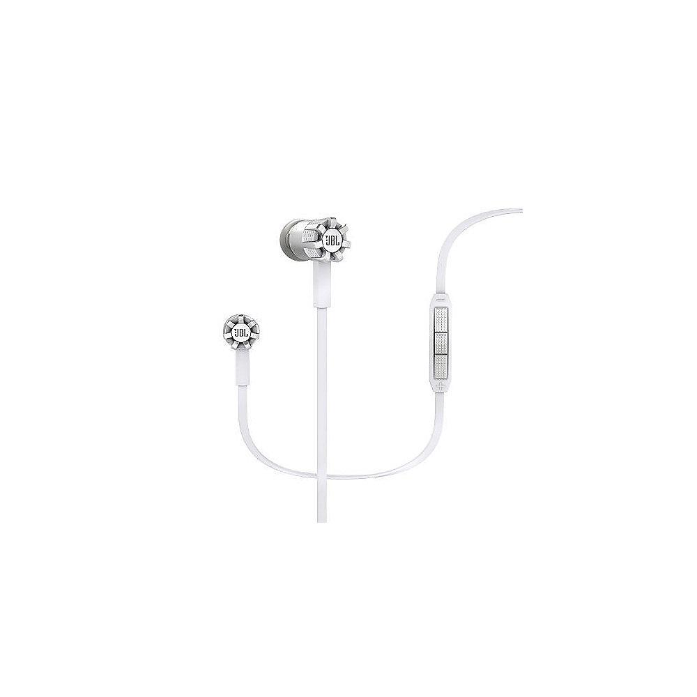 JBL Synchros S200 I White - In Ear-Kopfhörer mit Lautstärkeregler für Apple