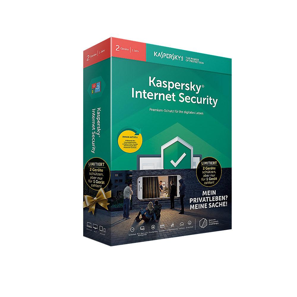 Kaspersky Internet Security 2 Geräte Limited Edition Minibox