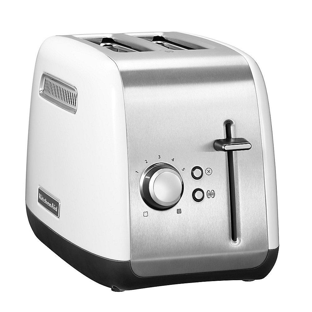 KitchenAid 5KMT2115EWH 2-Scheiben Toaster weiß, KitchenAid, 5KMT2115EWH, 2-Scheiben, Toaster, weiß