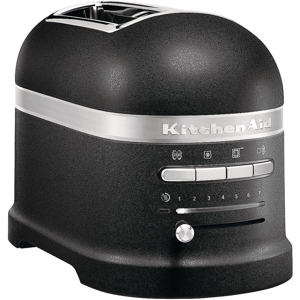 KitchenAid Artisan 5KMT2204EBK 2-Scheiben Toaster 1250W Gusseisen schwarz