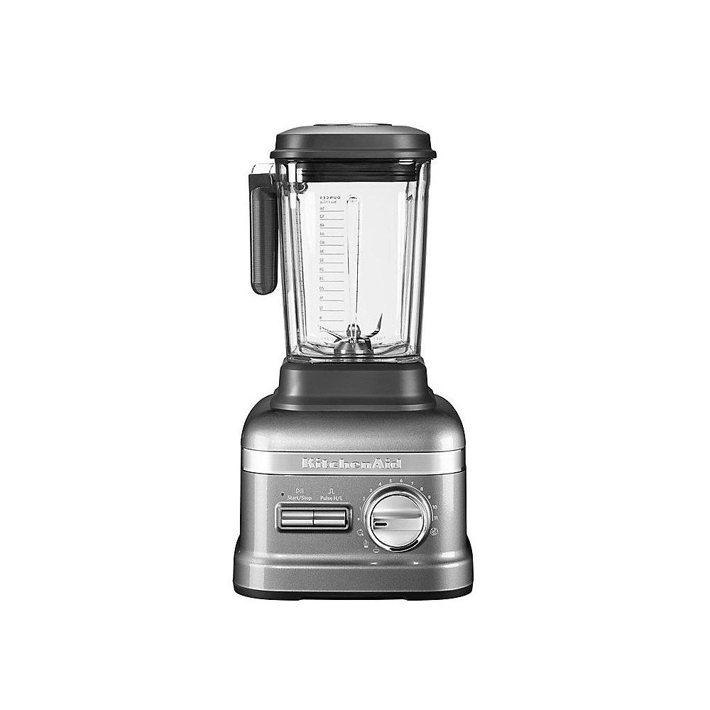 KitchenAid Artisan 5KSB8270EMS Power Plus Standmixer 1.800 Watt medallion silber, KitchenAid, Artisan, 5KSB8270EMS, Power, Plus, Standmixer, 1.800, Watt, medallion, silber