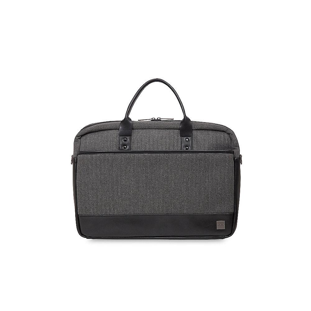 Knomo Holborn Princeton Laptop Toploader 15,6 zoll, schwarz-grau, Knomo, Holborn, Princeton, Laptop, Toploader, 15,6, zoll, schwarz-grau