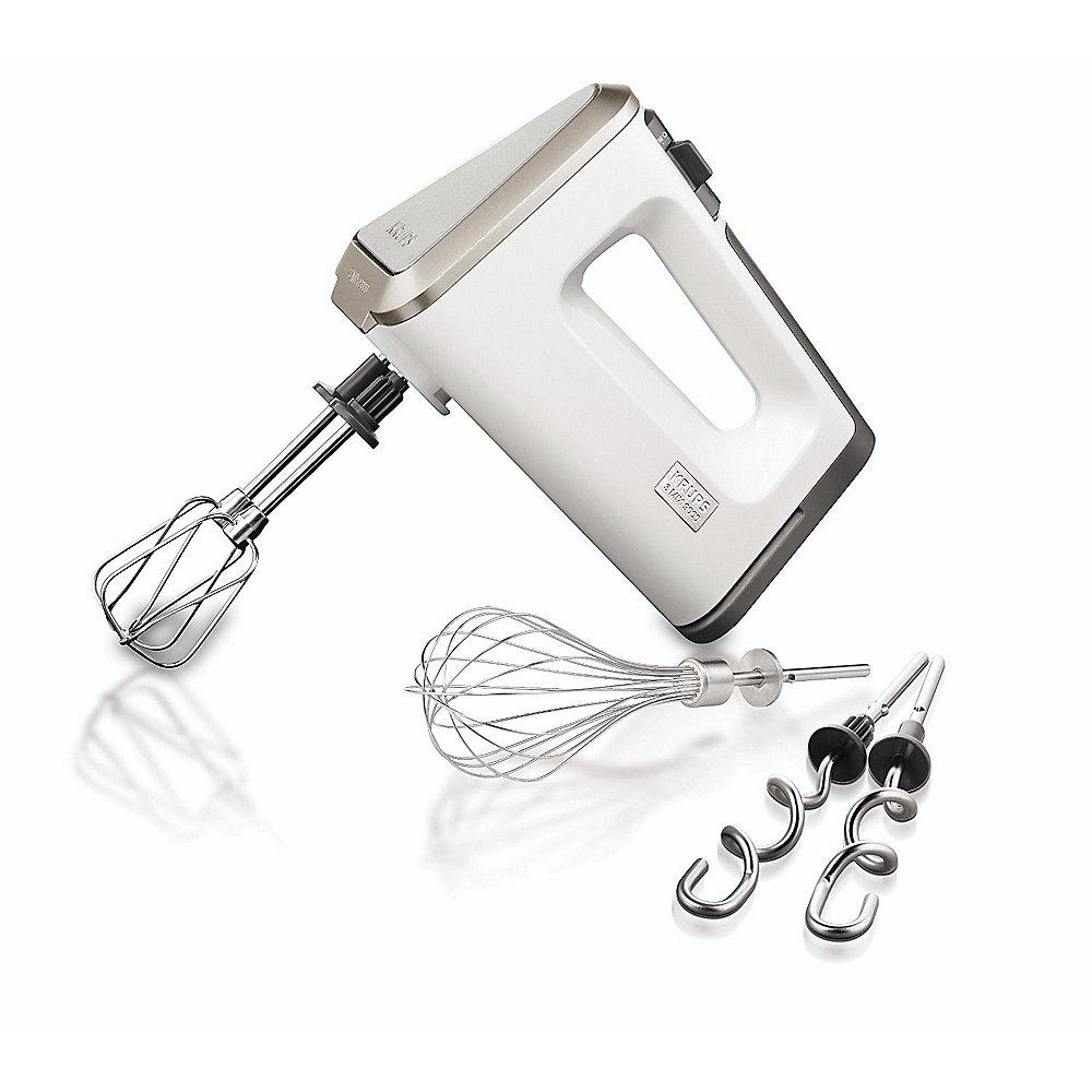 Krups 3Mix 9000 Deluxe GN 9011 Handmixer mit Rührbesen ws/grau/eds, Krups, 3Mix, 9000, Deluxe, GN, 9011, Handmixer, Rührbesen, ws/grau/eds