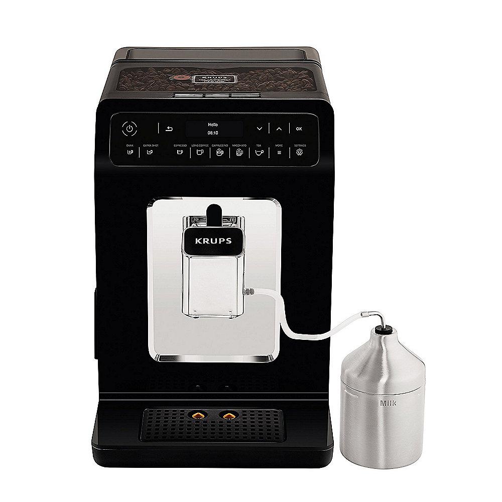 KRUPS EA8918 Evidence One-Touch-Cappuccino Kaffeevollautomat Schwarz