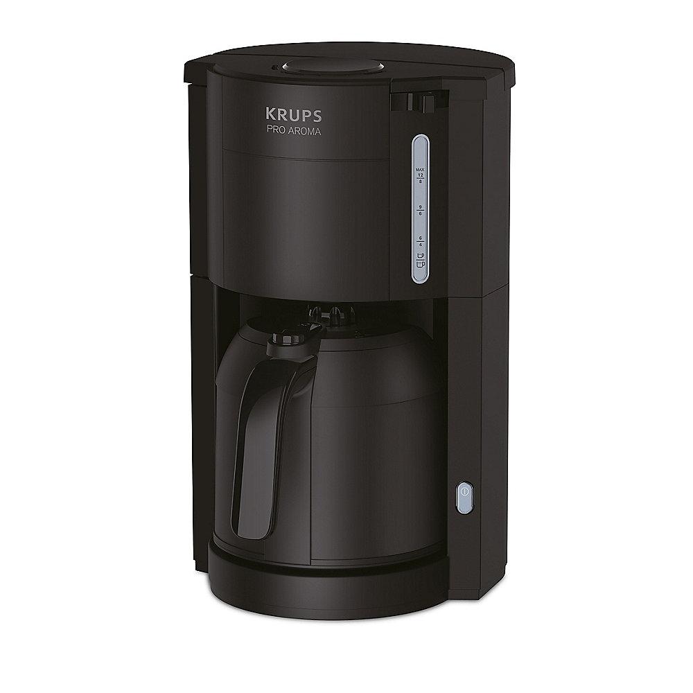 Krups KM3038 FCM PRO AROMA Kaffeemaschine Edelstahl schwarz