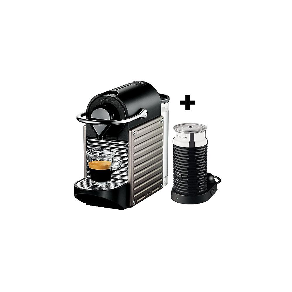 Krups XN 301T Nespresso Pixie   Aeroccino3 Electric Titan, Krups, XN, 301T, Nespresso, Pixie, , Aeroccino3, Electric, Titan