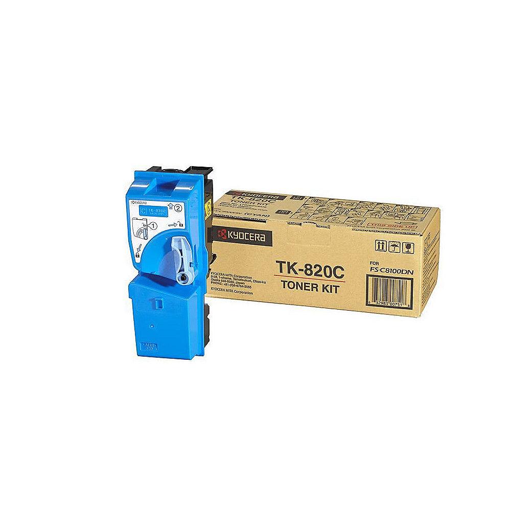 Kyocera 1T02HPCEU0 Toner cyan TK 820C