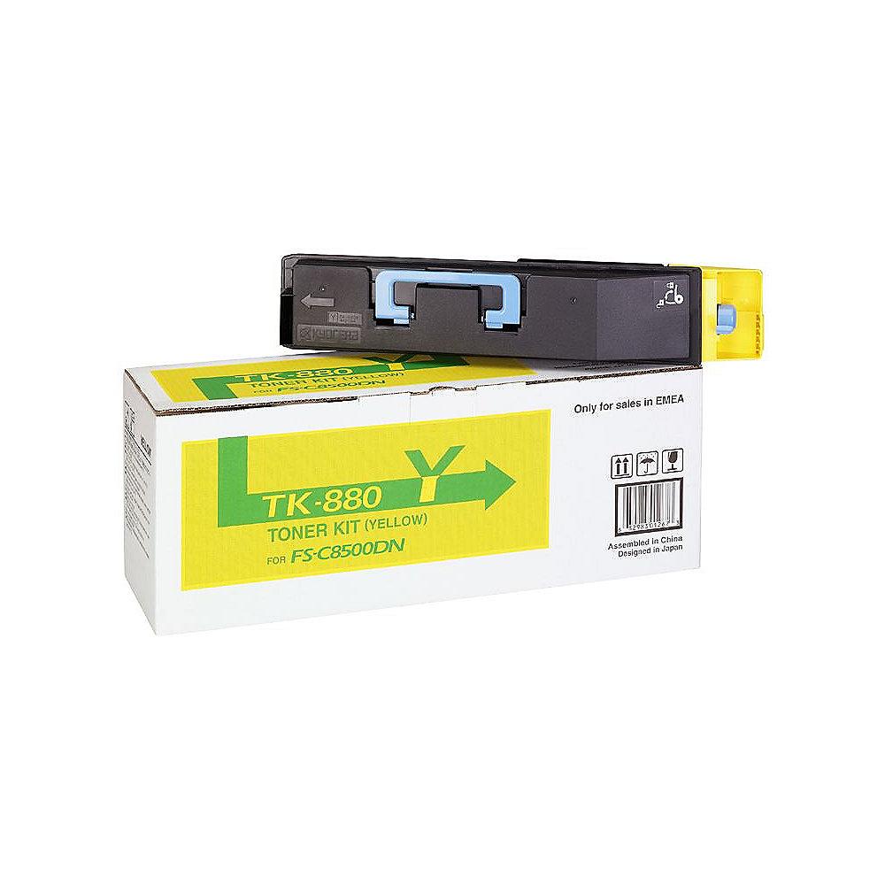 Kyocera 1T02KAANL0 Toner gelb TK 880Y