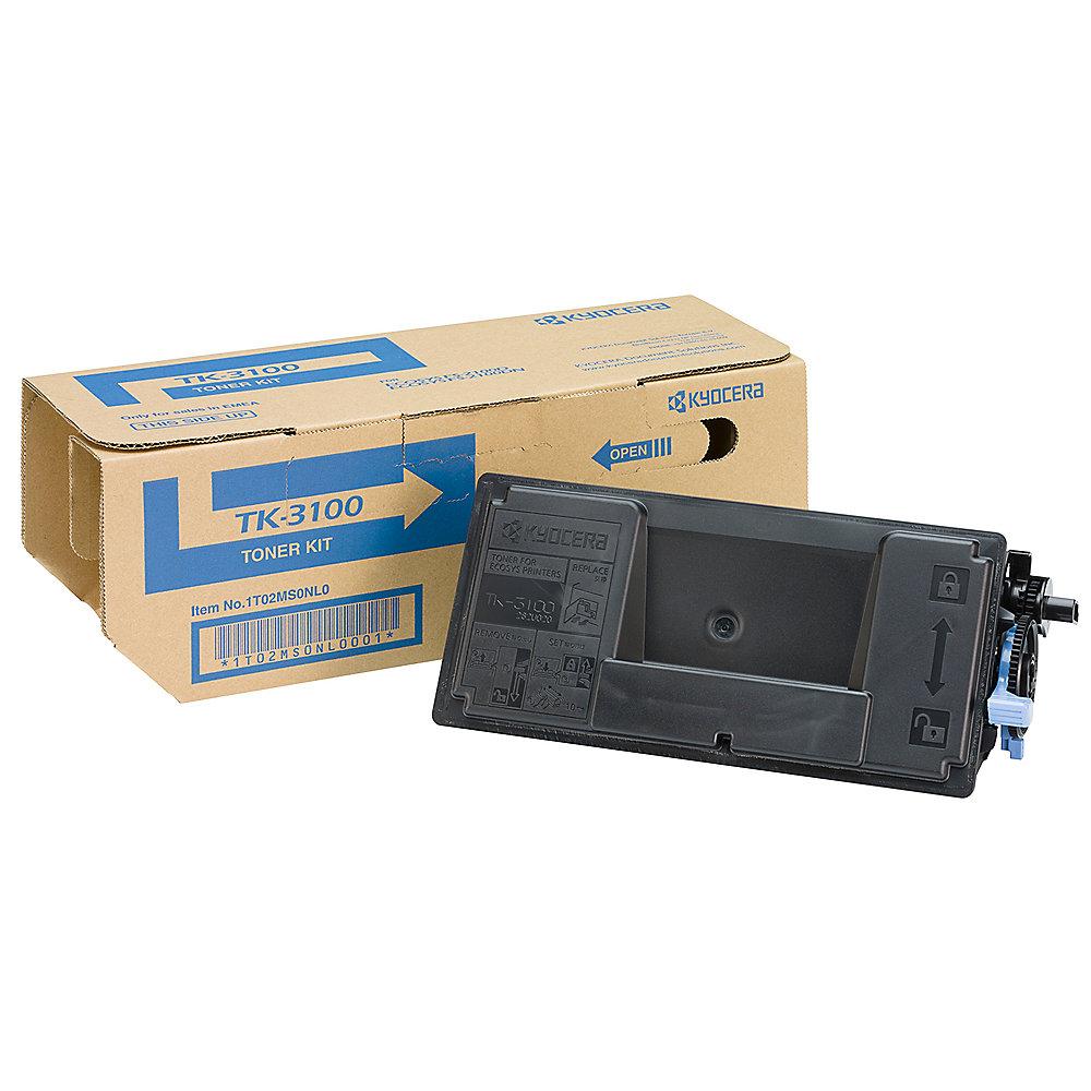 Kyocera 1T02MS0NL0 Toner Schwarz TK-3100 für ca. 12.500 Seiten