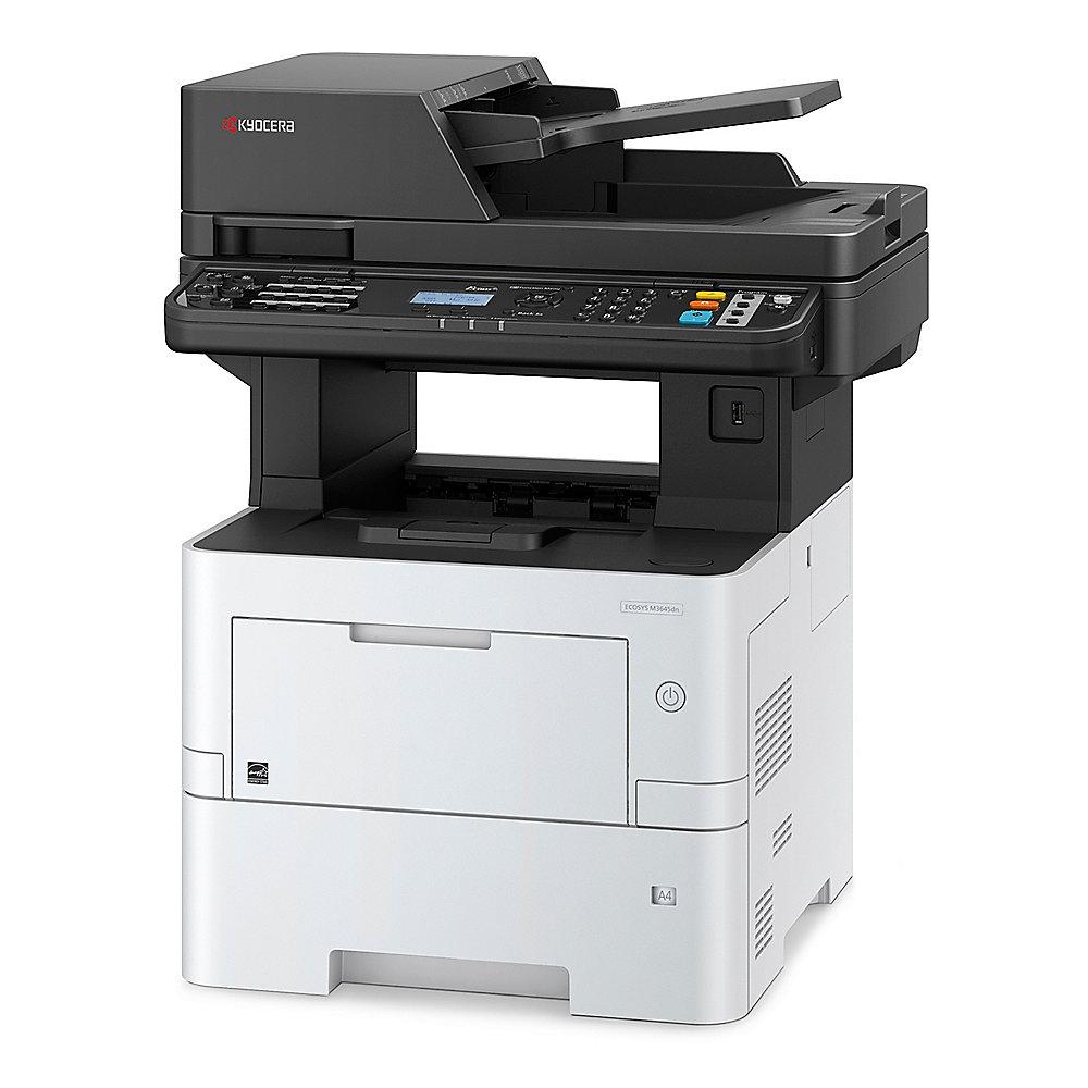 Kyocera ECOSYS M3645dn/KL3 S/W-Laserdrucker Scanner Kopierer Fax LAN, Kyocera, ECOSYS, M3645dn/KL3, S/W-Laserdrucker, Scanner, Kopierer, Fax, LAN
