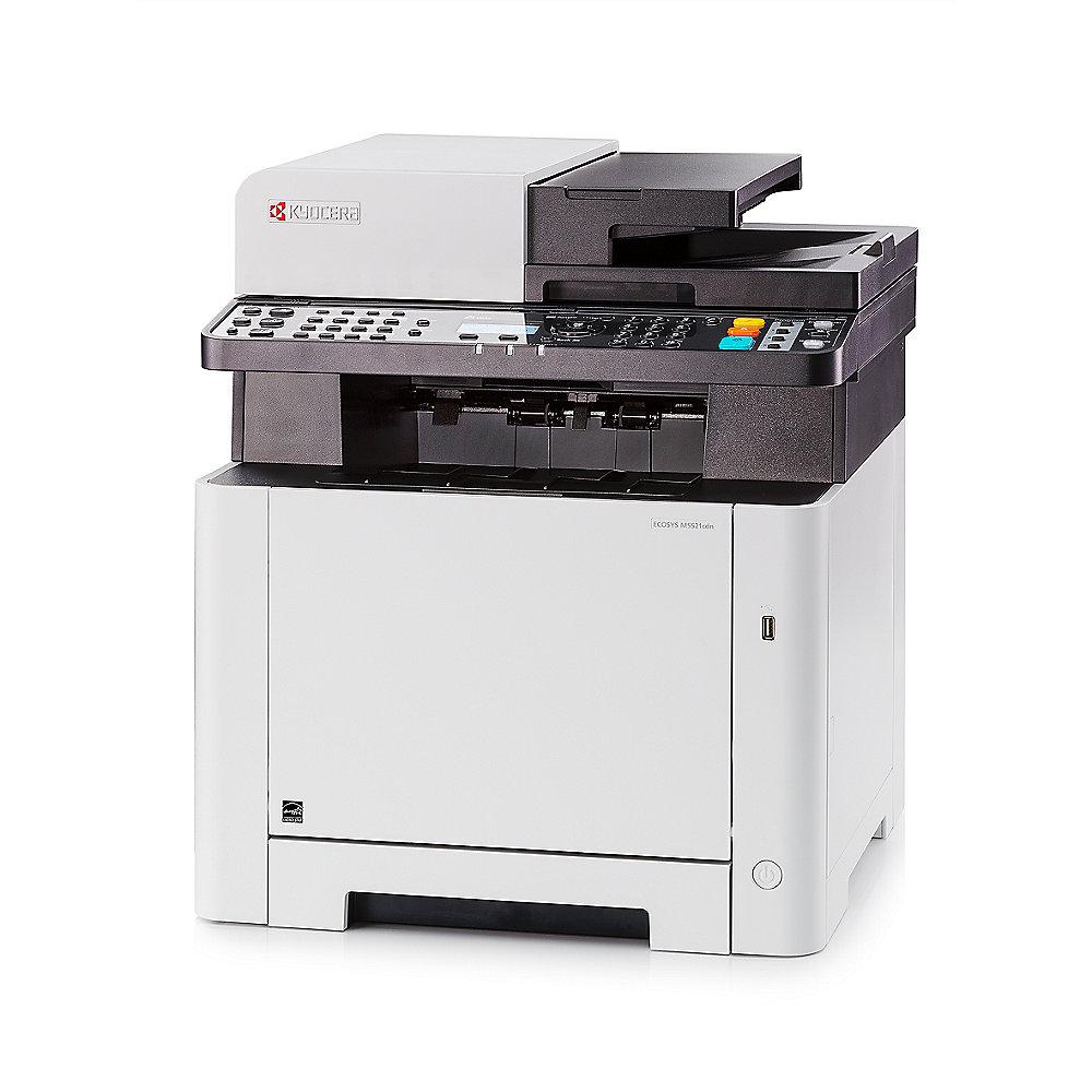 Kyocera ECOSYS M5521cdn Farblaserdrucker Scanner Kopierer Fax LAN, Kyocera, ECOSYS, M5521cdn, Farblaserdrucker, Scanner, Kopierer, Fax, LAN