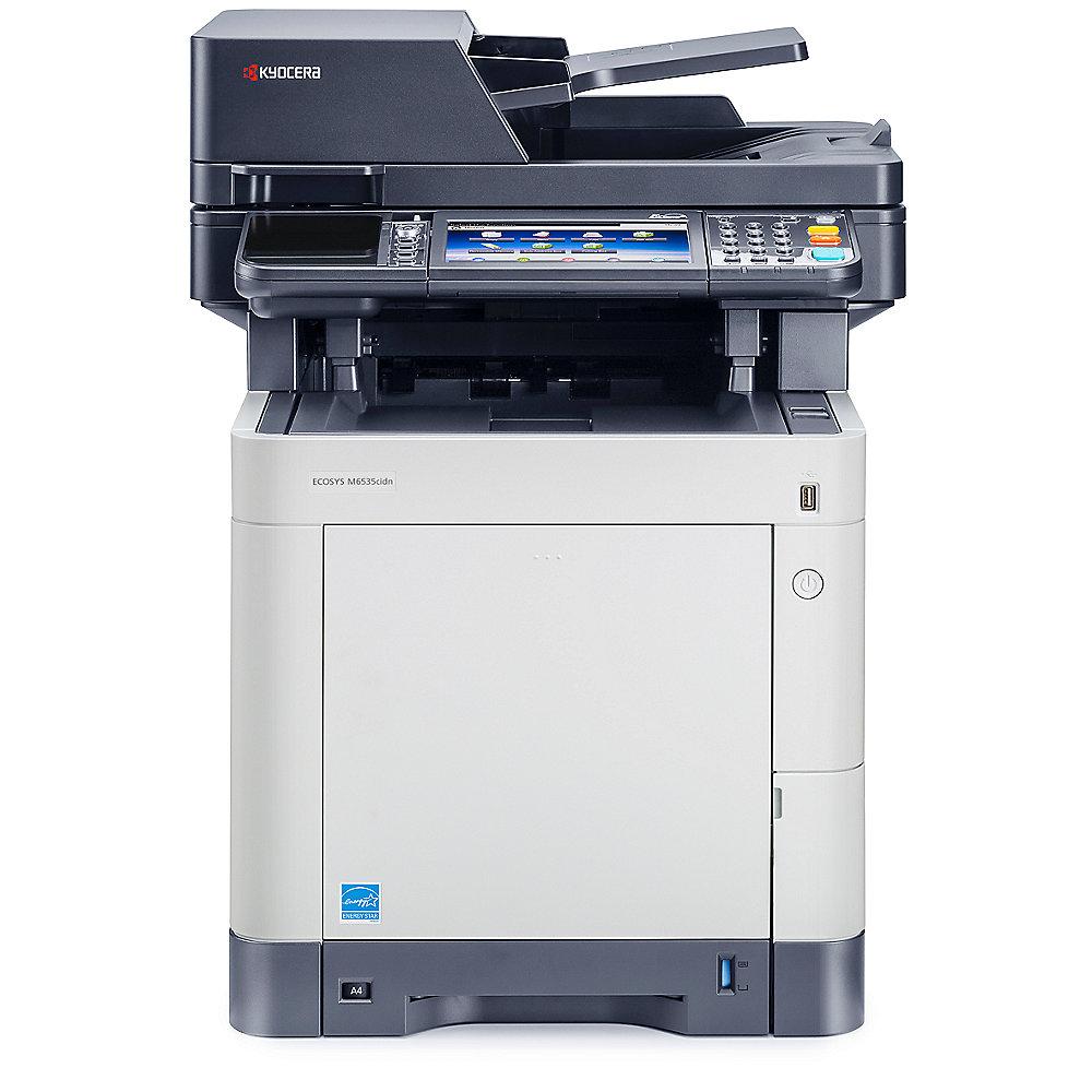 Kyocera ECOSYS M6535cidn Farblaserdrucker Scanner Kopierer Fax LAN