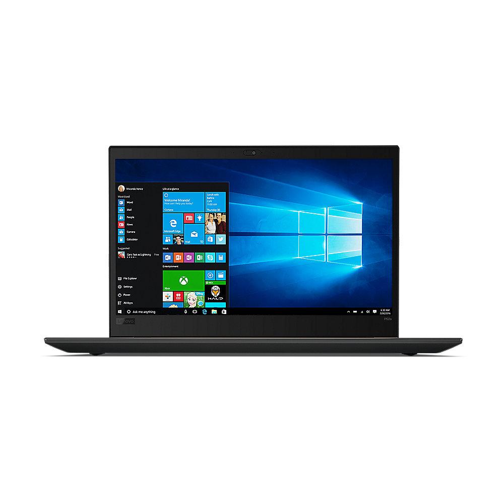 Lenovo ThinkPad P52s Notebook Workstation i7-78550U SSD FHD P500 Windows 10 Pro
